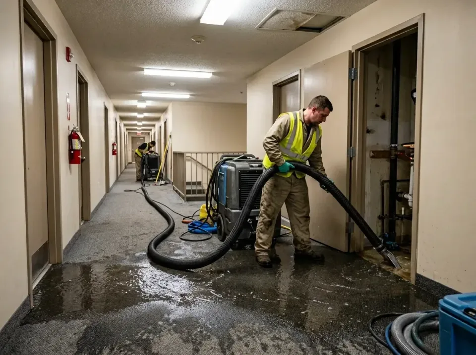 multi-unit-apartment-hallway-f-005 — frequently asked questions, Emergency Burst Pipe Water Extraction & Removal in Waterloo…